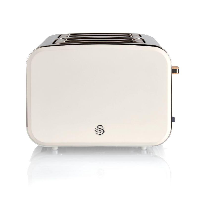 Swan Nordic 4 Slice Toaster White