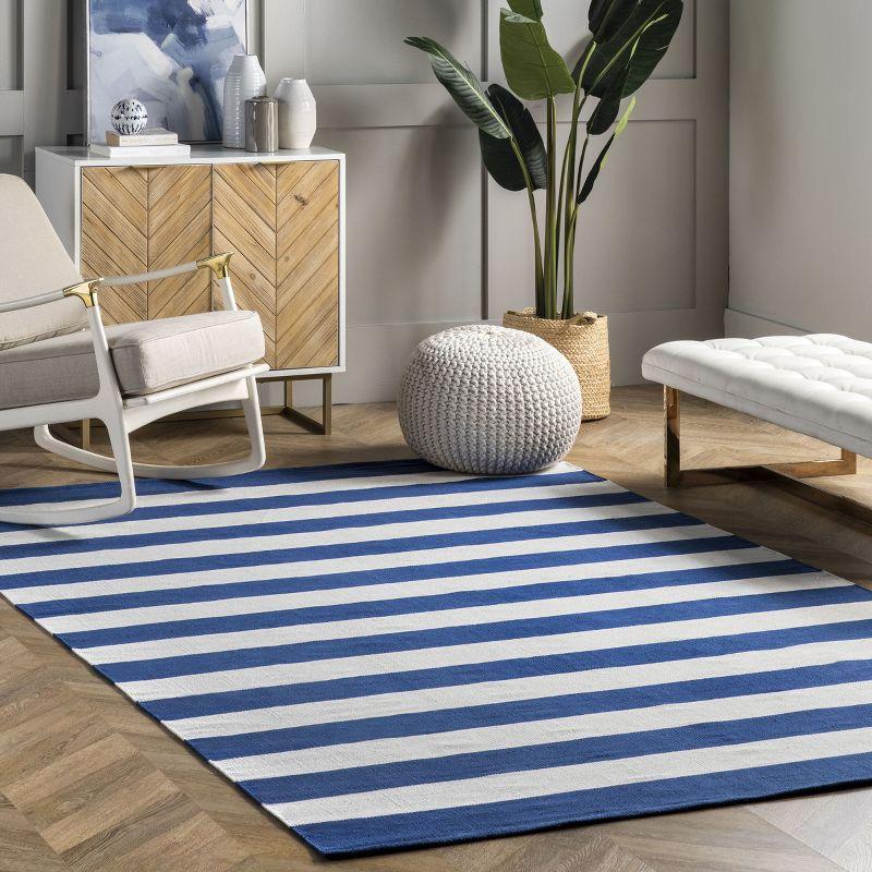 Nuloom Gracen Cotton Stripe Indoor Area Rug, 3' x 5'