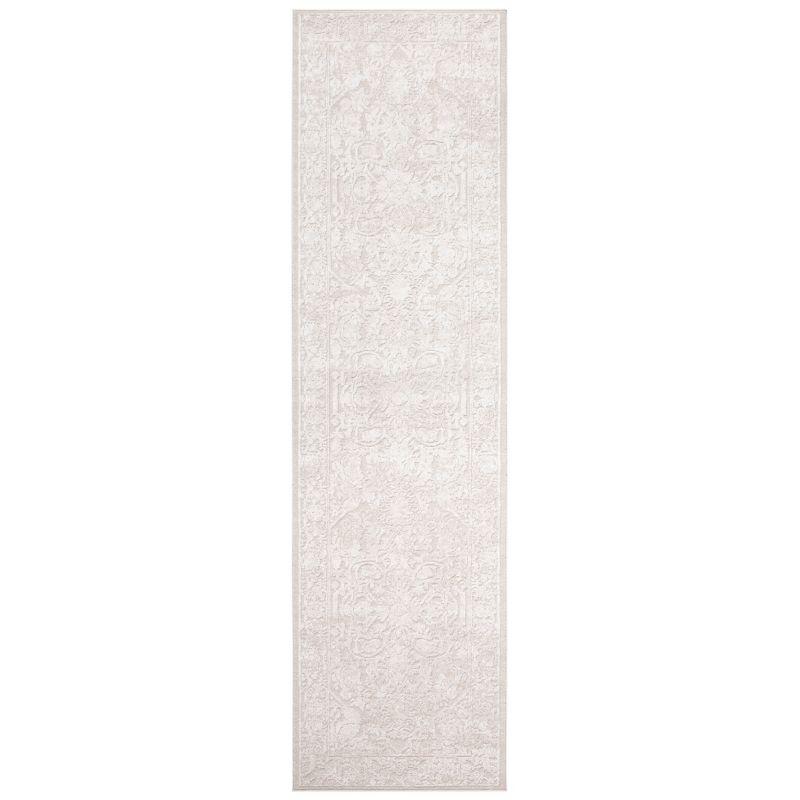 Reflection RFT665 Power Loomed Indoor Runner Rug - 2'3"x6' - Creme/Ivory - Safavieh