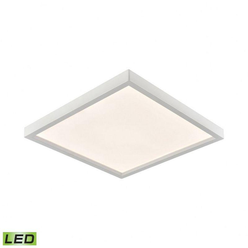 Thomas Lighting Ceiling Essentials Titan 1 - Light Flush Mount in  White