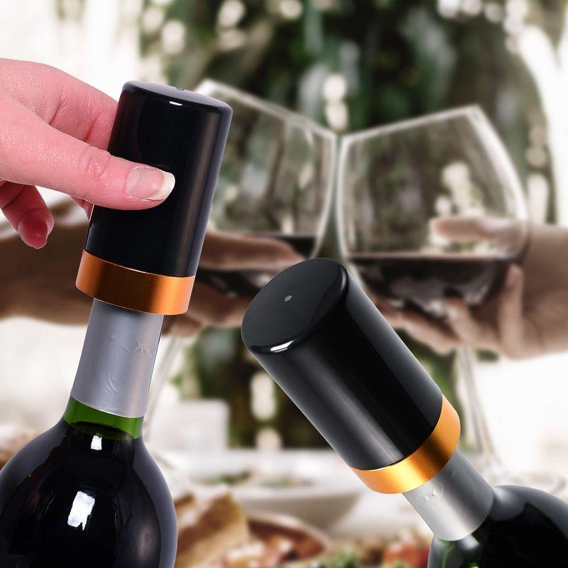 Berkware Automatic Vacuum Wine Bottle Preserver with Intelligent LED Display