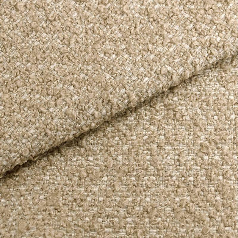 Mino Platform Bed - Buff Boucle / Full