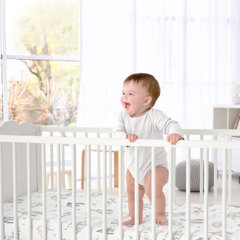 Sweet Jojo Designs Serengeti Animals Fitted Crib Sheet