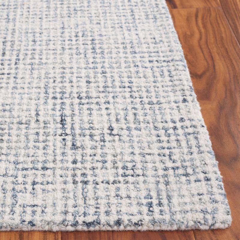 Martha Stewart Rugs Martha Stewart Hand Tufted Wool Cotton Rug in Ivory/Blue