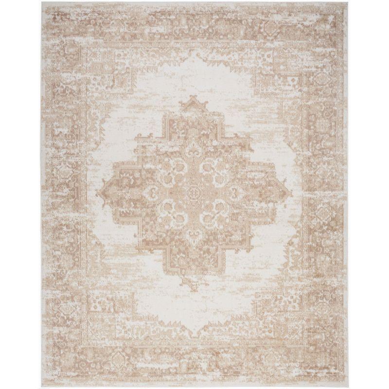 Nourison Grafix Center Medallion Area Rug