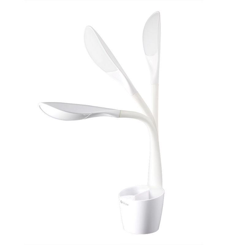 OttLite OttLite LED Desk Space Organizer Lamp, 4 Brightness Levels, Touch Controls, Flexible Neck Height