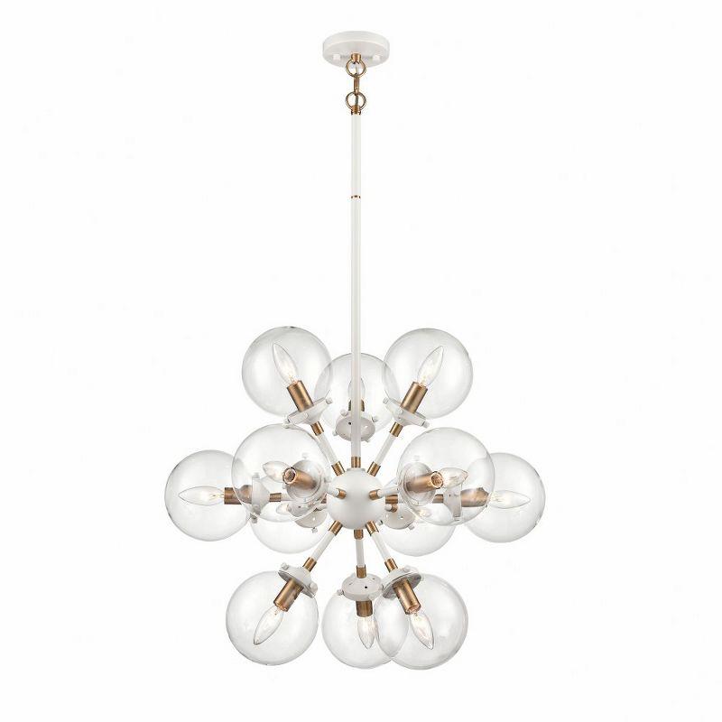 Elk Home Boudreaux 12 - Light Chandelier in  Matte White