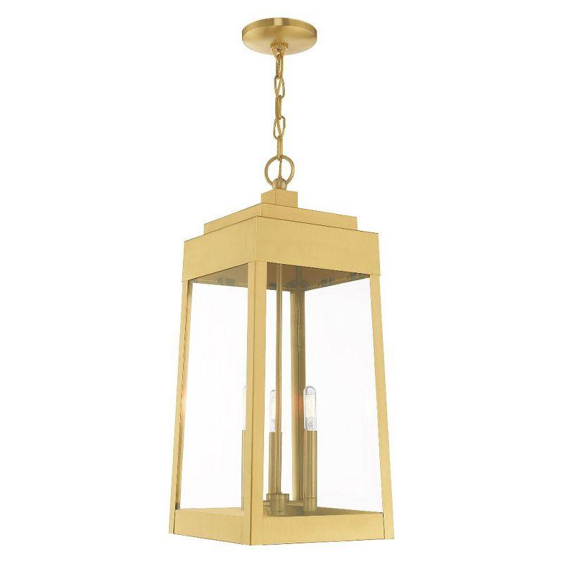 Livex Lighting Oslo 3 - Light Pendant in  Satin Brass