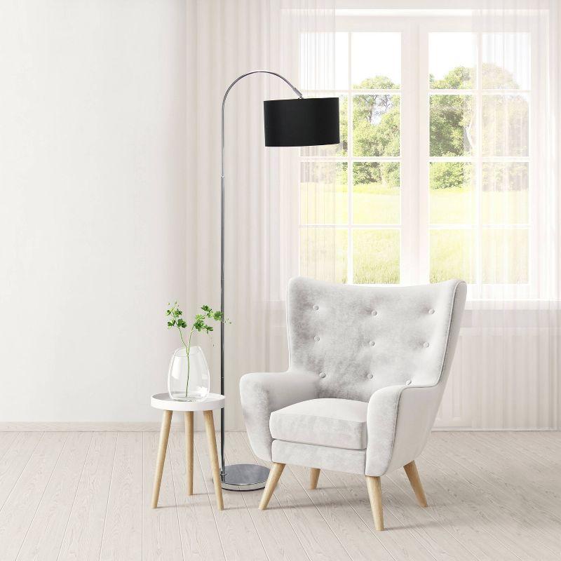 Arched Floor Lamp with Shade - Simple Designs