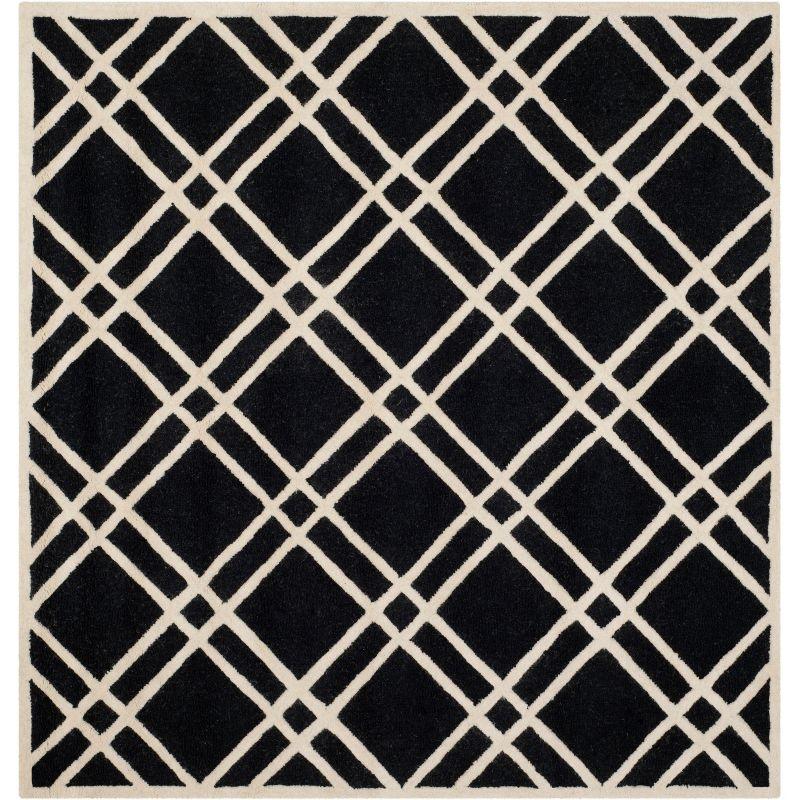 Deedgra Hand Tufted Wool Geometric Rug