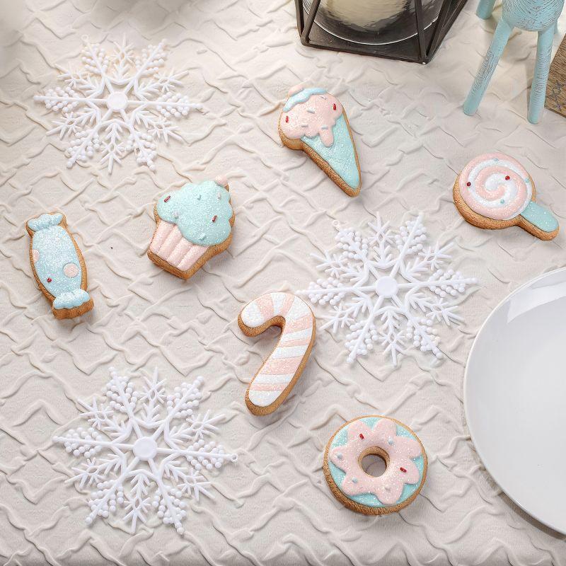 6-Piece Gingerbread Cookie Table Ornaments - National Tree Company