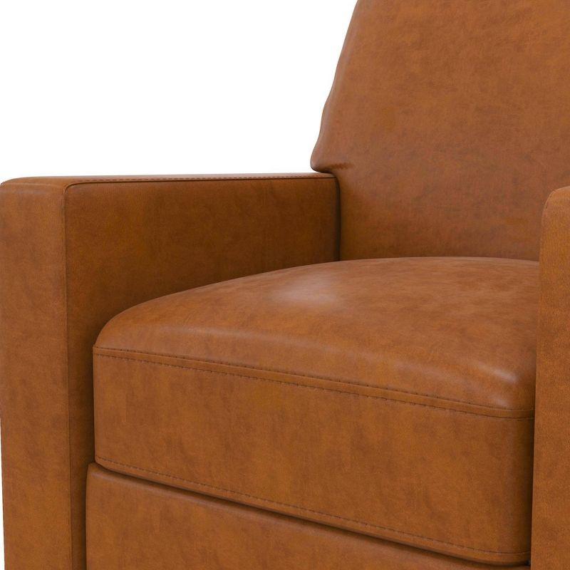 Lana 30.5" Wide Faux Leather Pushback Recliner