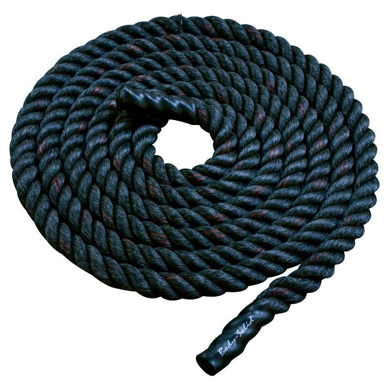 Black Poly-Twine 30' Fitness Training Battle Rope