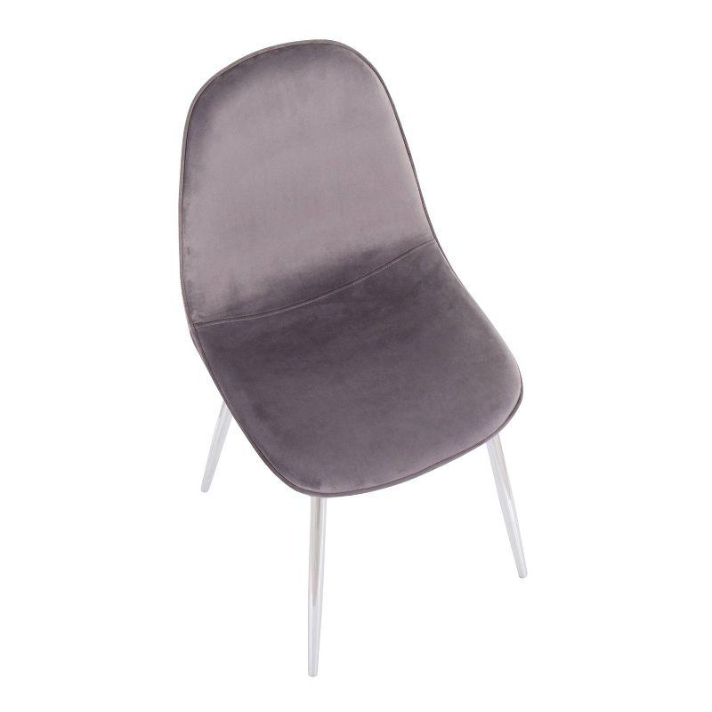 Set of 2 Pebble Contemporary Dining Chairs - LumiSource