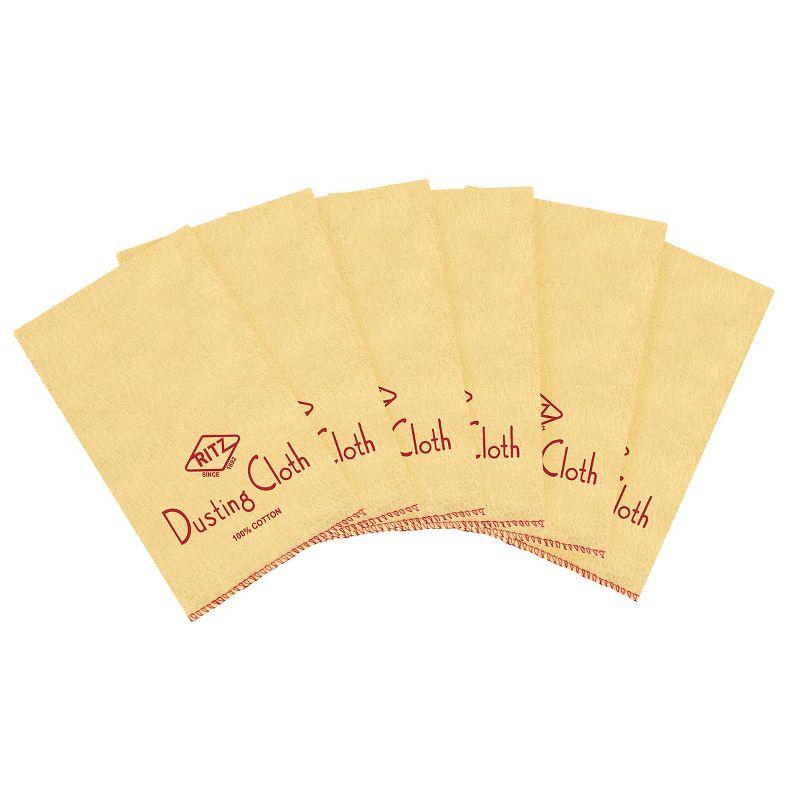 John Ritzenthaler Co. Duvateen Dusting Cloths (6-pack) Yellow