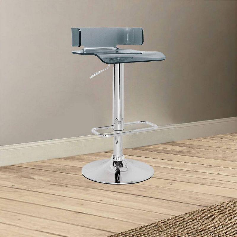 Counter and Barstools Chrome - Acme Furniture