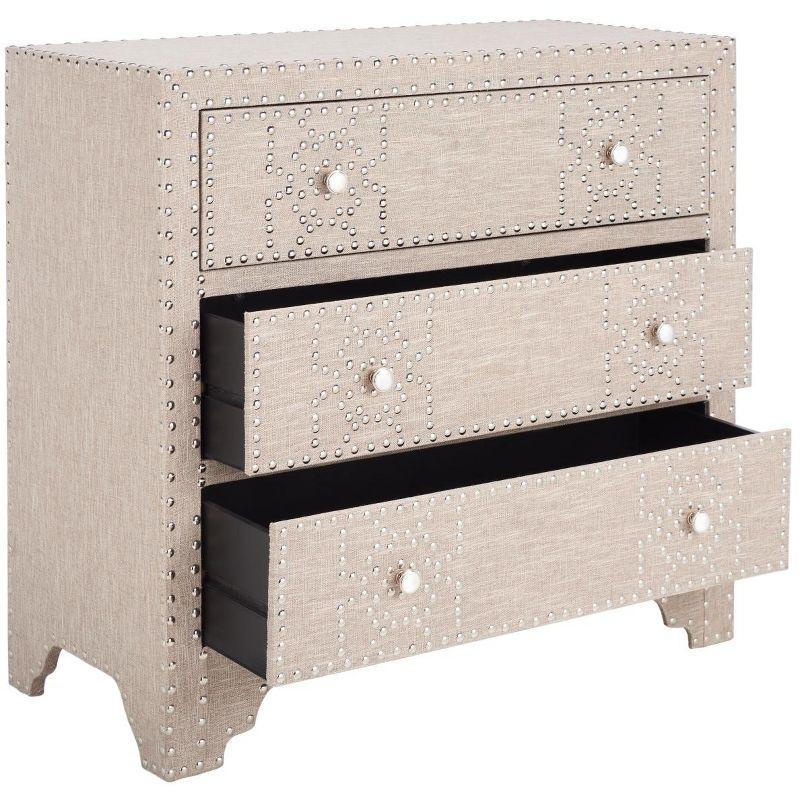 Gordy 3 Drawer Chest - AMH1504 - Grey - Safavieh Couture