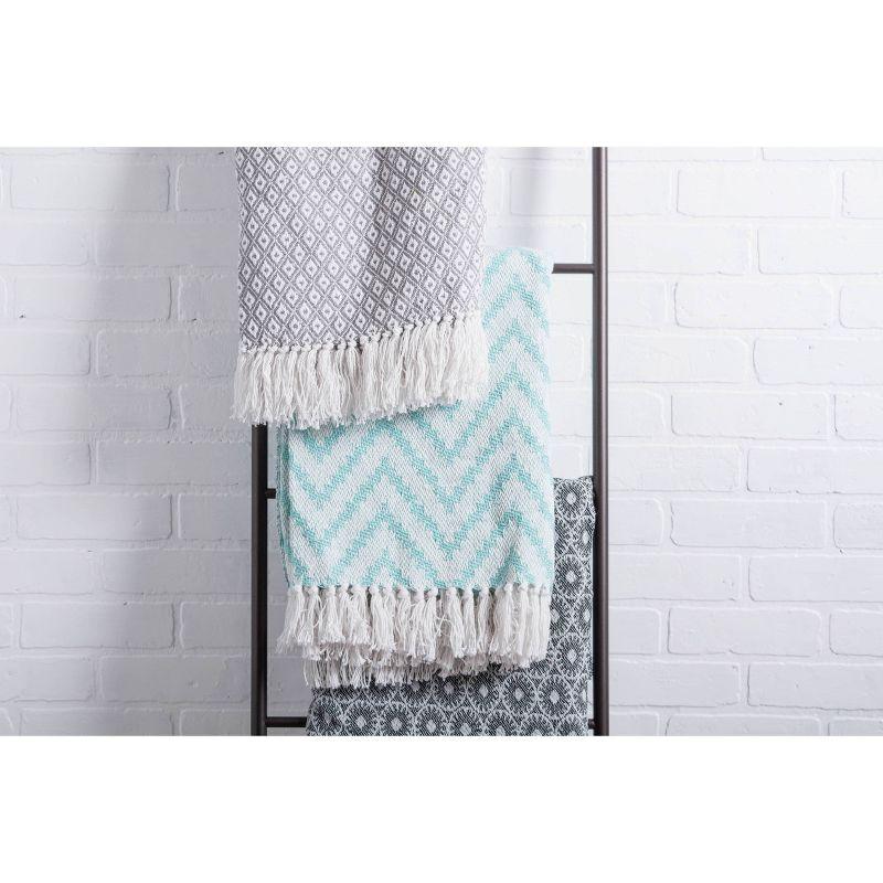 50"x60" Large Chevron Handloom Throw Blanket - Design Imports