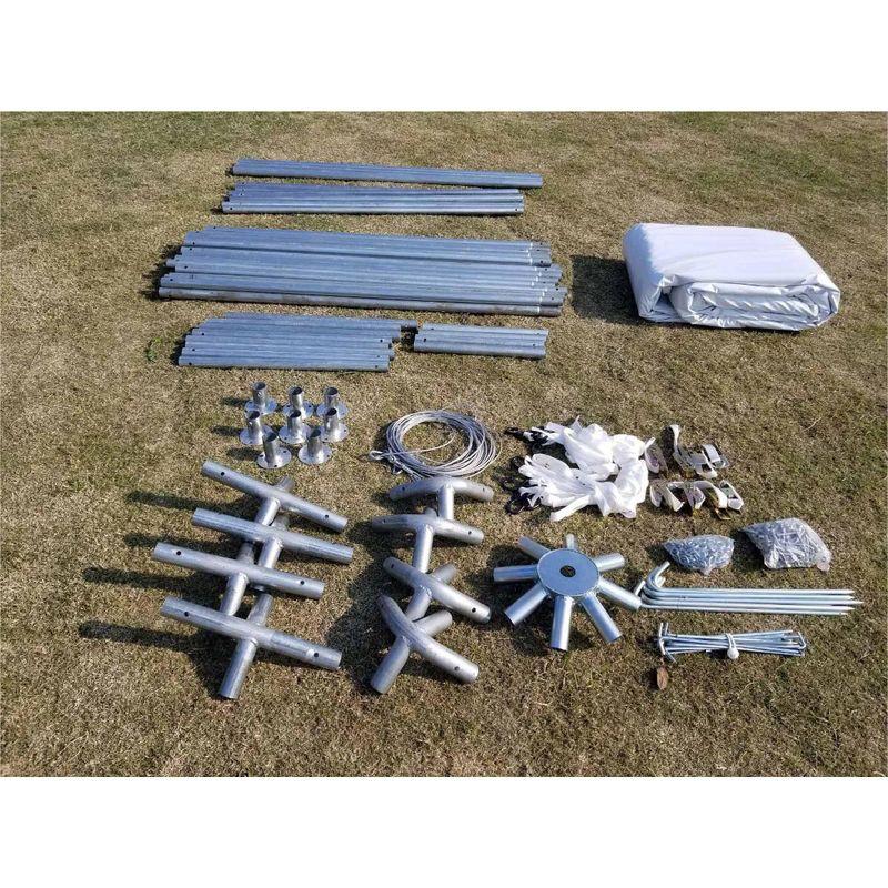 Party Tents Direct 20' x 20' Weekender Party Frame Tent, Blue