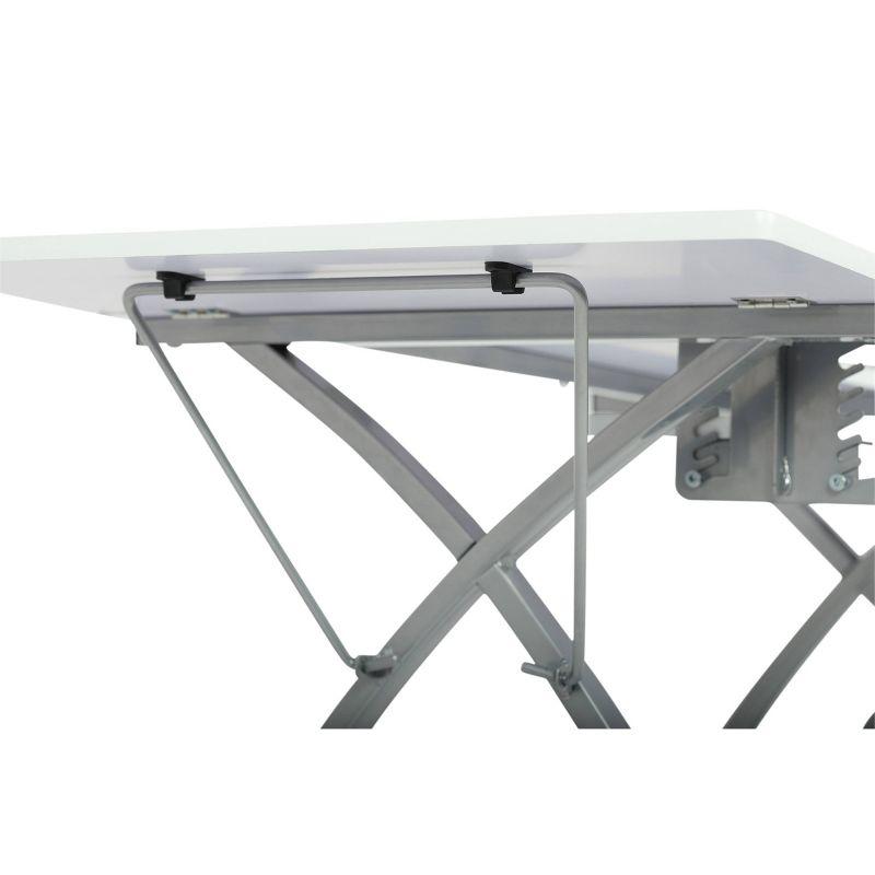 56.75'' x 23.5'' Sewing Table with Sewing Machine Platform