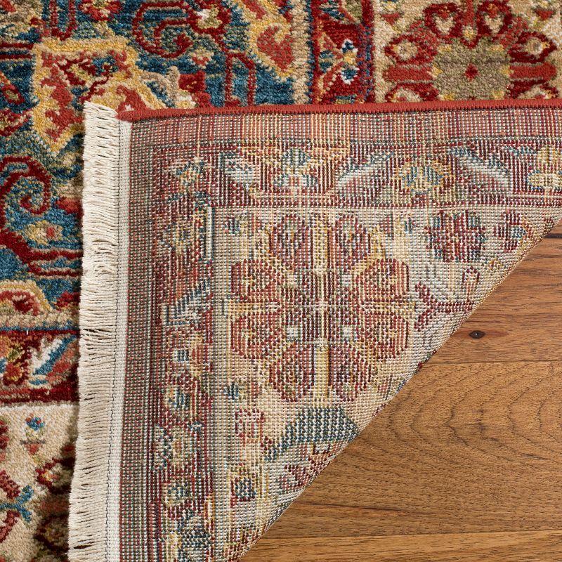 Kashan KSN305 Power Loomed Area Rug - Red/Ivory - 8'x10' - Safavieh