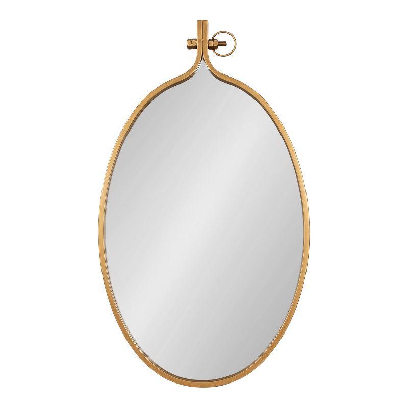 Yitro Metal Framed Wall Mirror - Kate & Laurel All Things Decor