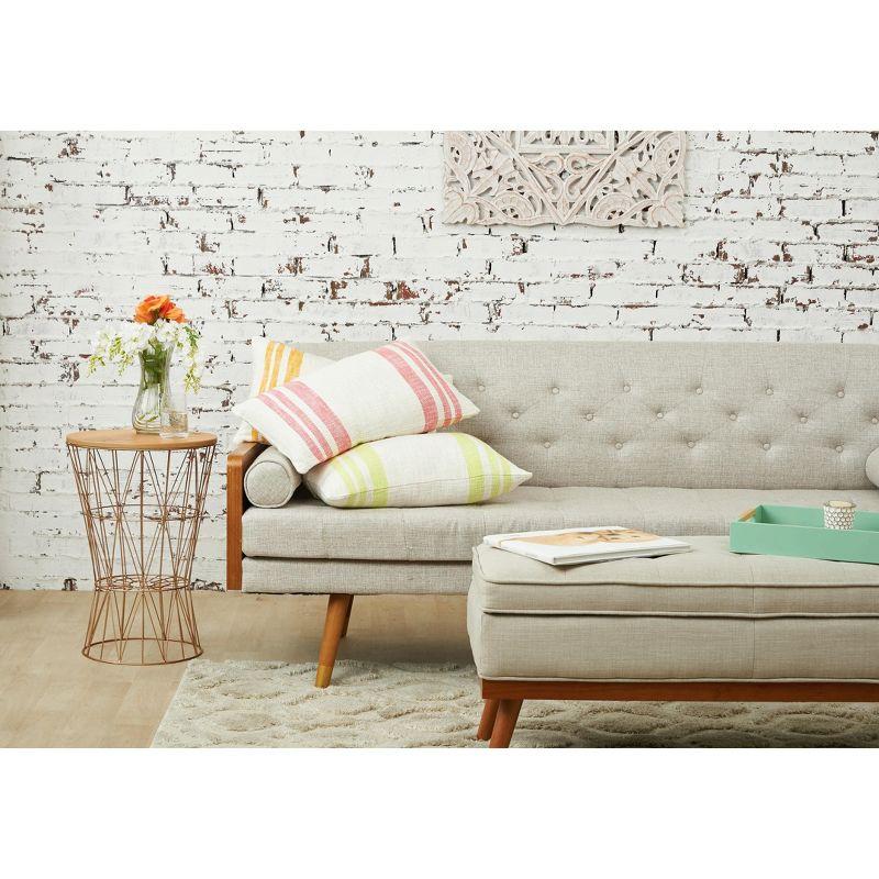 carol & frank Morgan Cotton Blend Throw Pillow