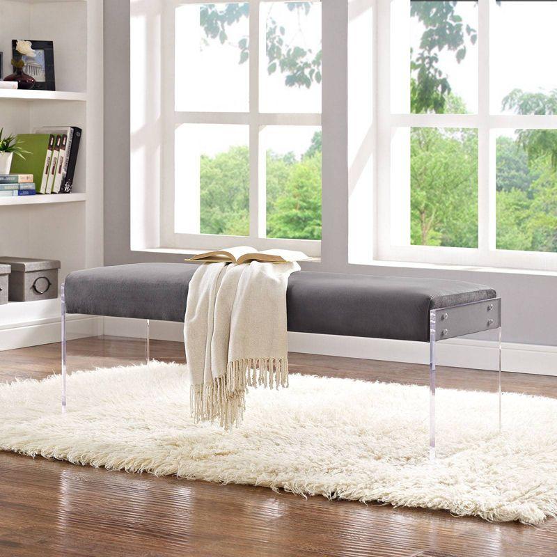 Modway Roam Velvet Bench