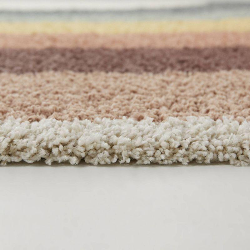 Olanda Rainbow Shag Area Rug