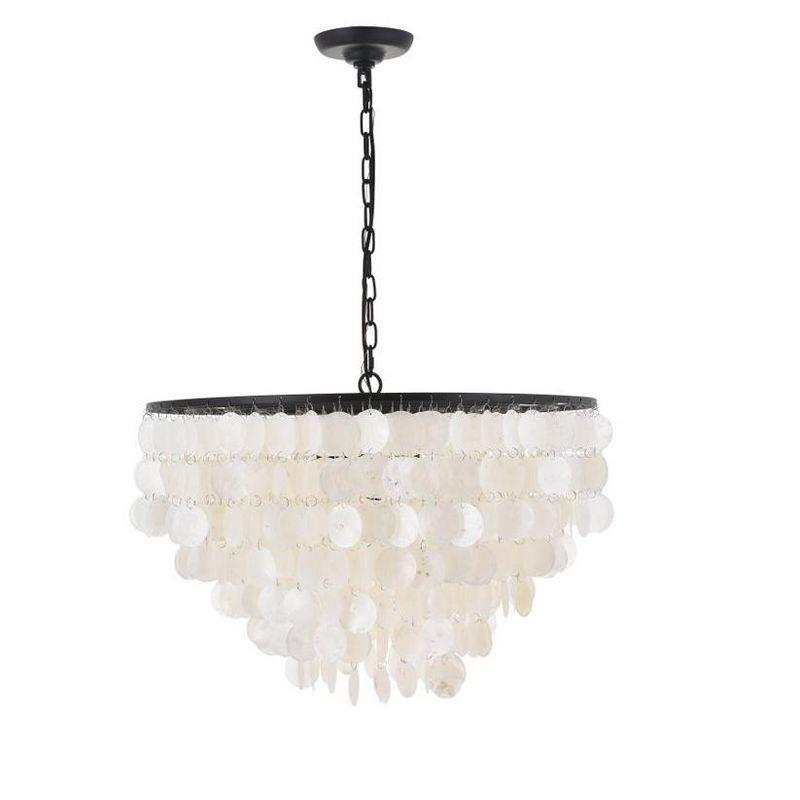 Elegant Lighting Selene 6 light Black Pendant