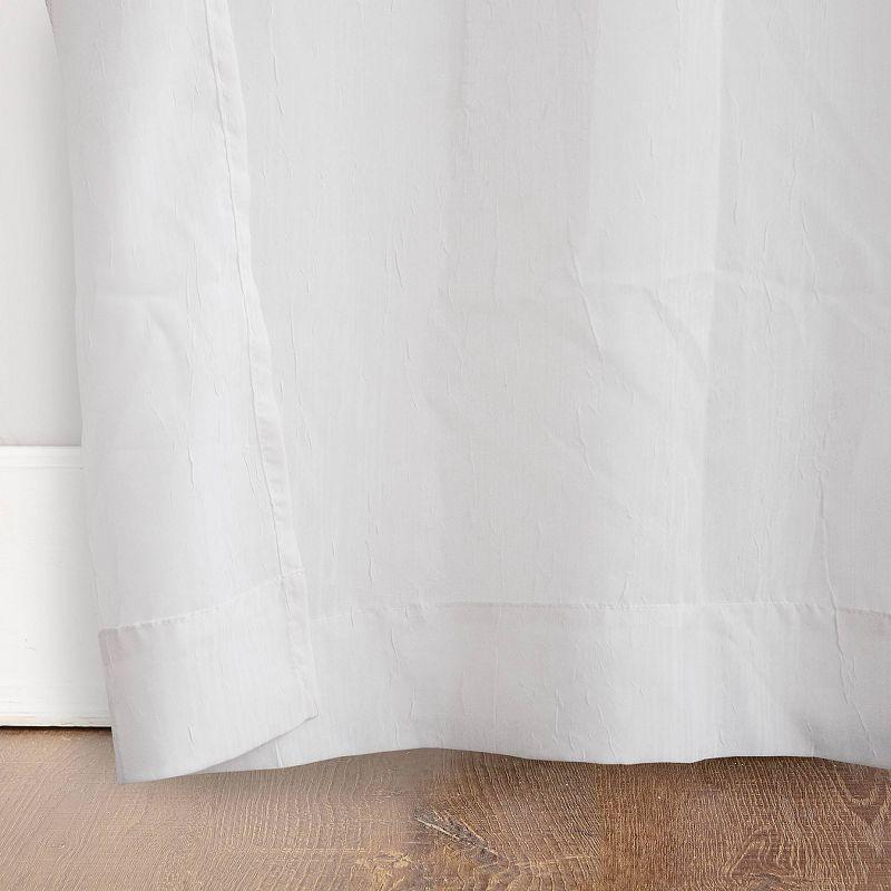 No. 918 Sheer Erica Crushed Voile Grommet Curtain Panel