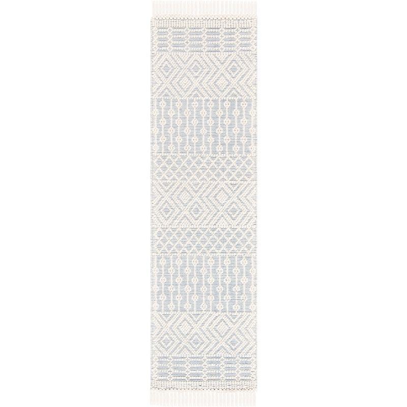 Natura NAT852 Hand Loomed Runner Rug - Ivory/Grey - 2'3"x12' - Safavieh.