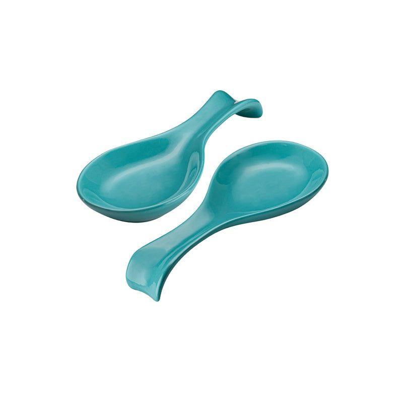 kook Ceramic / Porcelain Oval Spoon Rest (Set of 2)