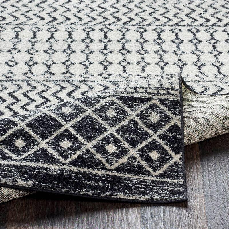 Livabliss 3'x5' Sweetgum Global Rug Gray: Traditional Stain & Fade-Resistant Medium Pile, Indoor Use