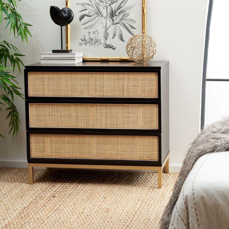 Sand & Stable™ Prudhoe 34'' W 3 - Drawer Dresser