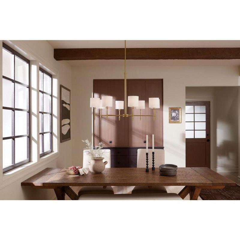 Kichler Lighting Ali 8 - Light Chandelier in  Brushed Natural Brass