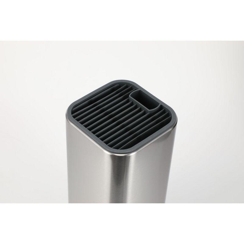 Dura Living Dura Living Universal Knife Block Holder, Stainless Steel Organizer, Space-Saving Storage Stand