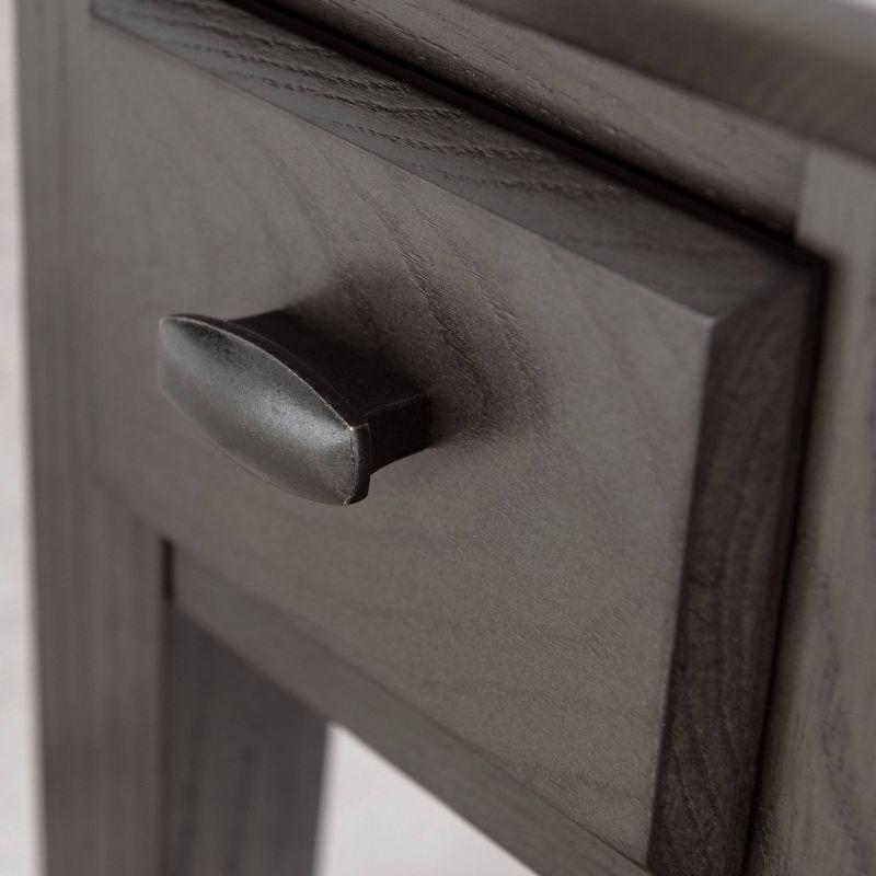 Leick Home Favorite Finds Recliner Table Smoke Gray