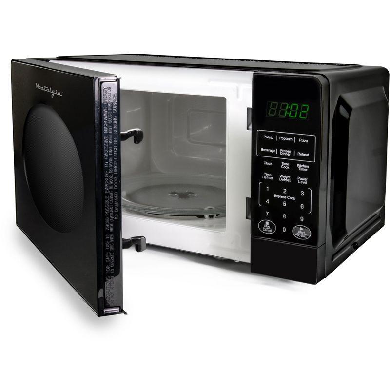 Nostalgia 0.7 Cubic Feet Countertop Microwave