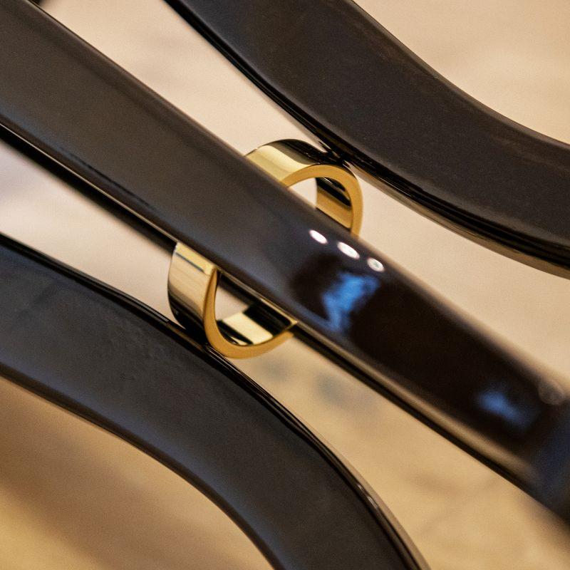 Jennifer Taylor Home Verona 23" Wide Contemporary Glam Storage Side Table