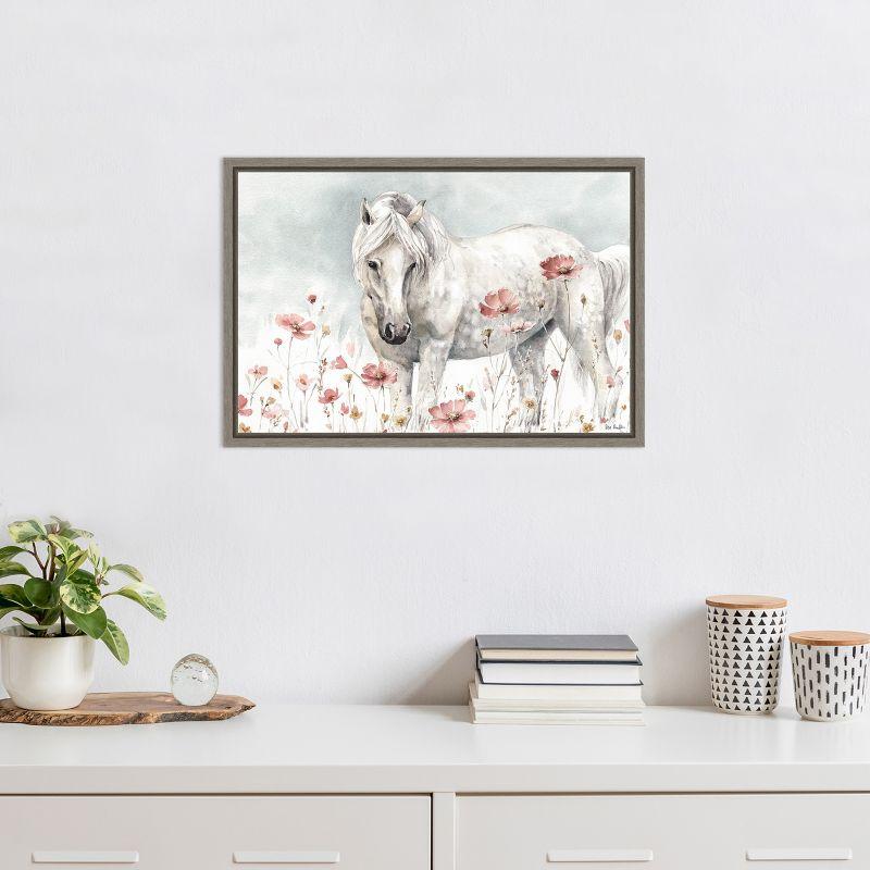 Amanti Art Wild Horses II by Lisa Audit Framed Canvas Wall Art