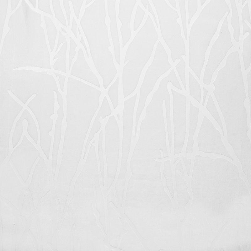 Exclusive Home Edinburgh Sheer Branch Burnout Grommet Top Curtain Panel Pair, 52"x96", Winter White
