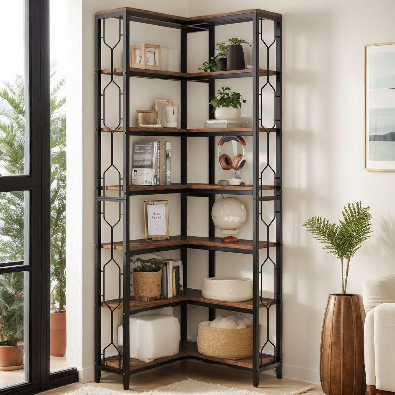 Everly Quinn Edlira Etagere Storage Bookcase