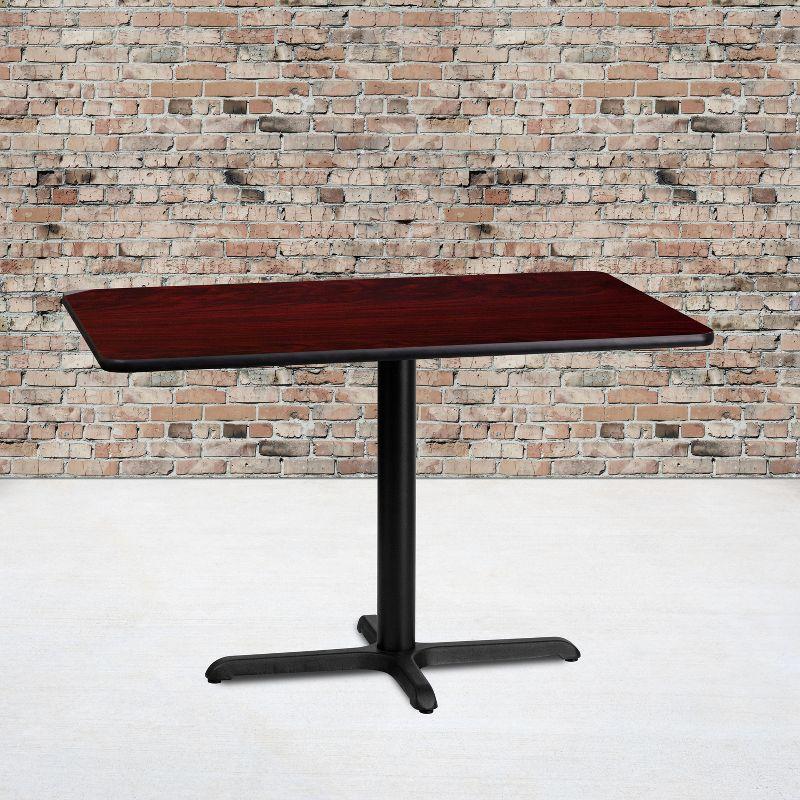 Flash Furniture Laminate Table Top with Table Height Base & Reviews | Wayfair