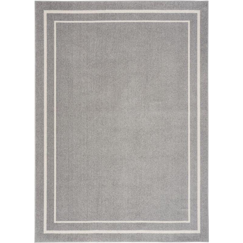 Nourison Essentials Bordered Indoor Outdoor Area Rug