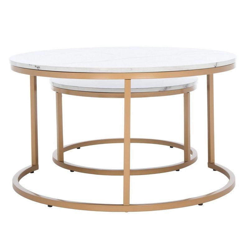 Peppino 2 Round Nest Cof Table - Safavieh