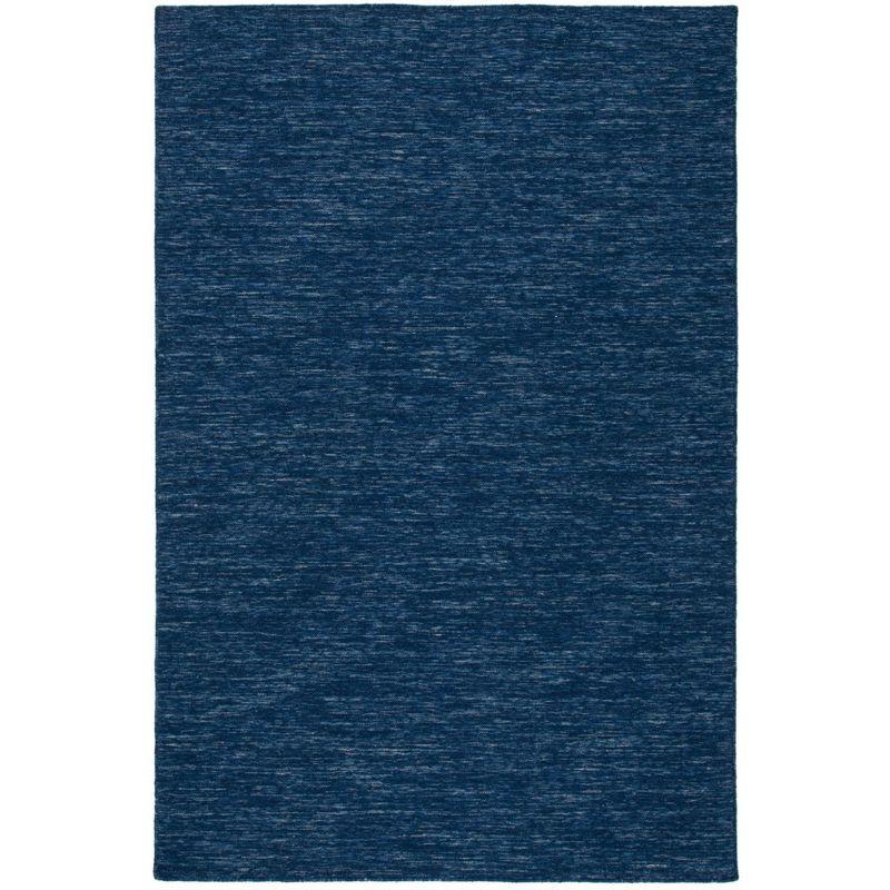 Kilim KLM125 Hand Woven Accent Rug - Navy/Blue - 3'x5' - Safavieh