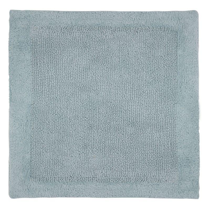 Moriceau Collection 100% Cotton Reversible Tufted Machine Washable 2 Piece Bathroom Rug Set