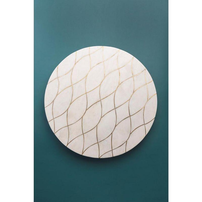 Miranda Marble Lazy Susan 16"