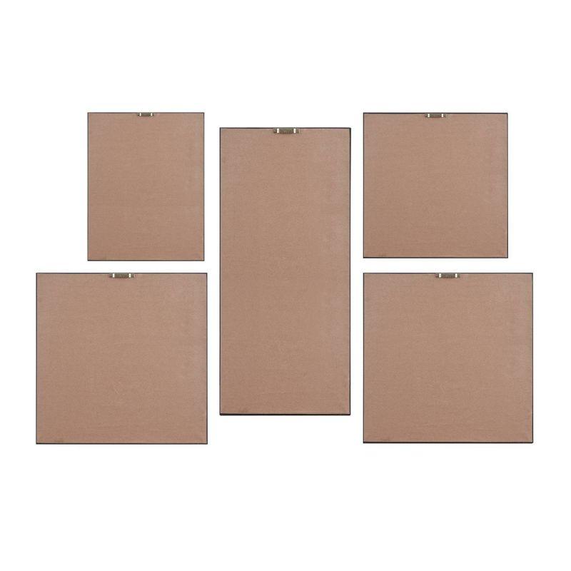 Blue Horizon 5-piece Gallery Framed Canvas Wall Art Set